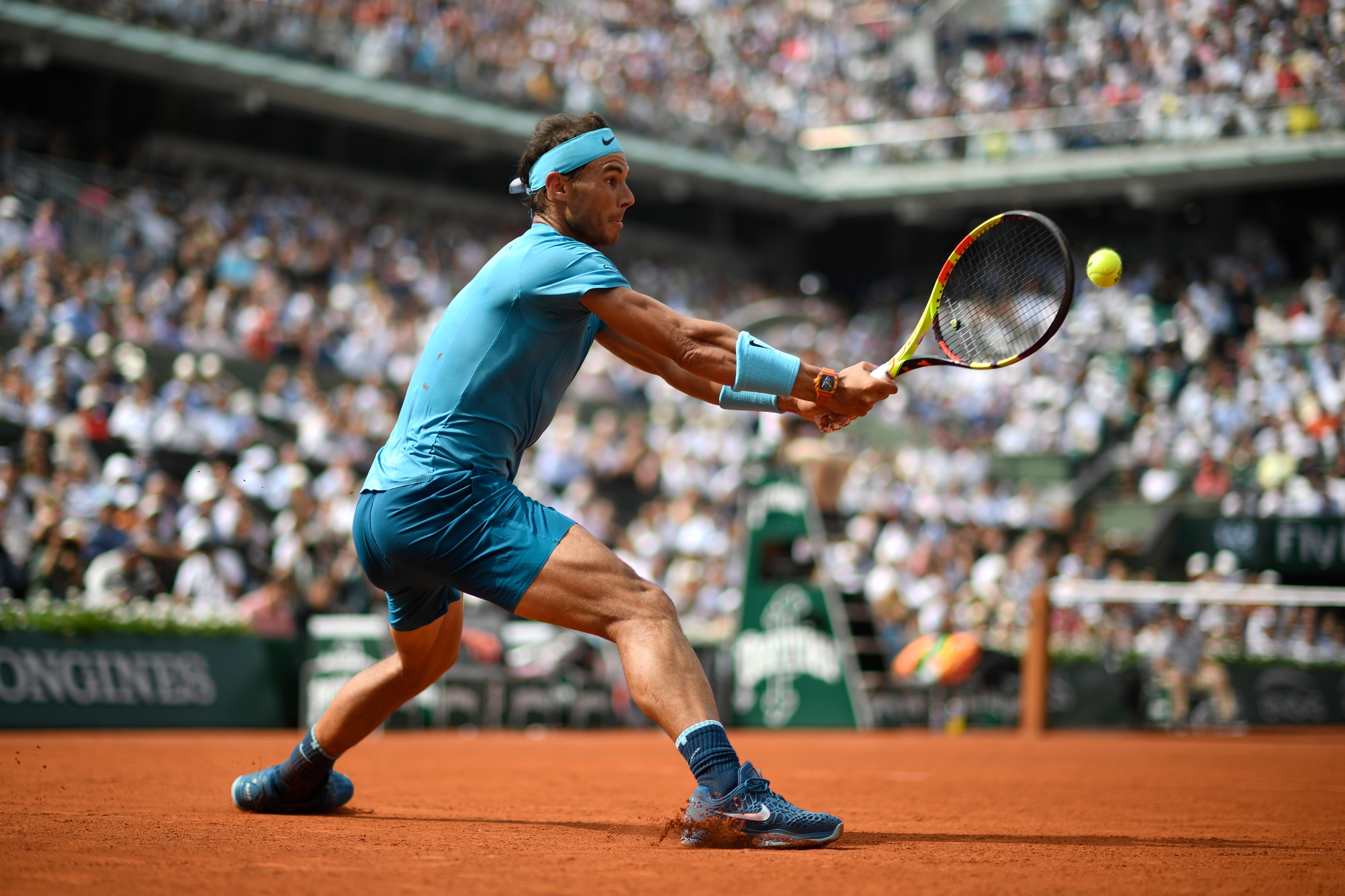 西班牙网球队绝地反击德国网球队，纳达尔统治全场的简单介绍