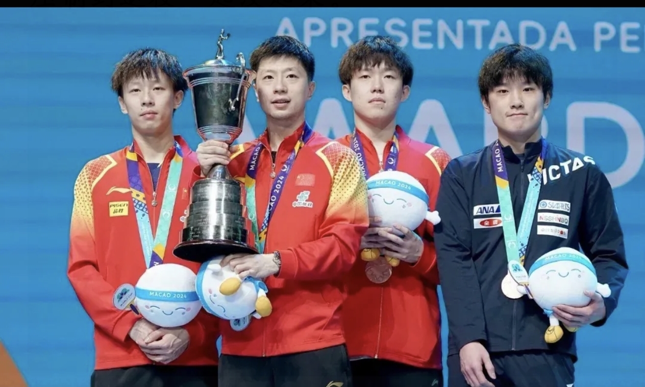 日本乒乓球队力克德国乒乓球队，马龙统治全场的简单介绍